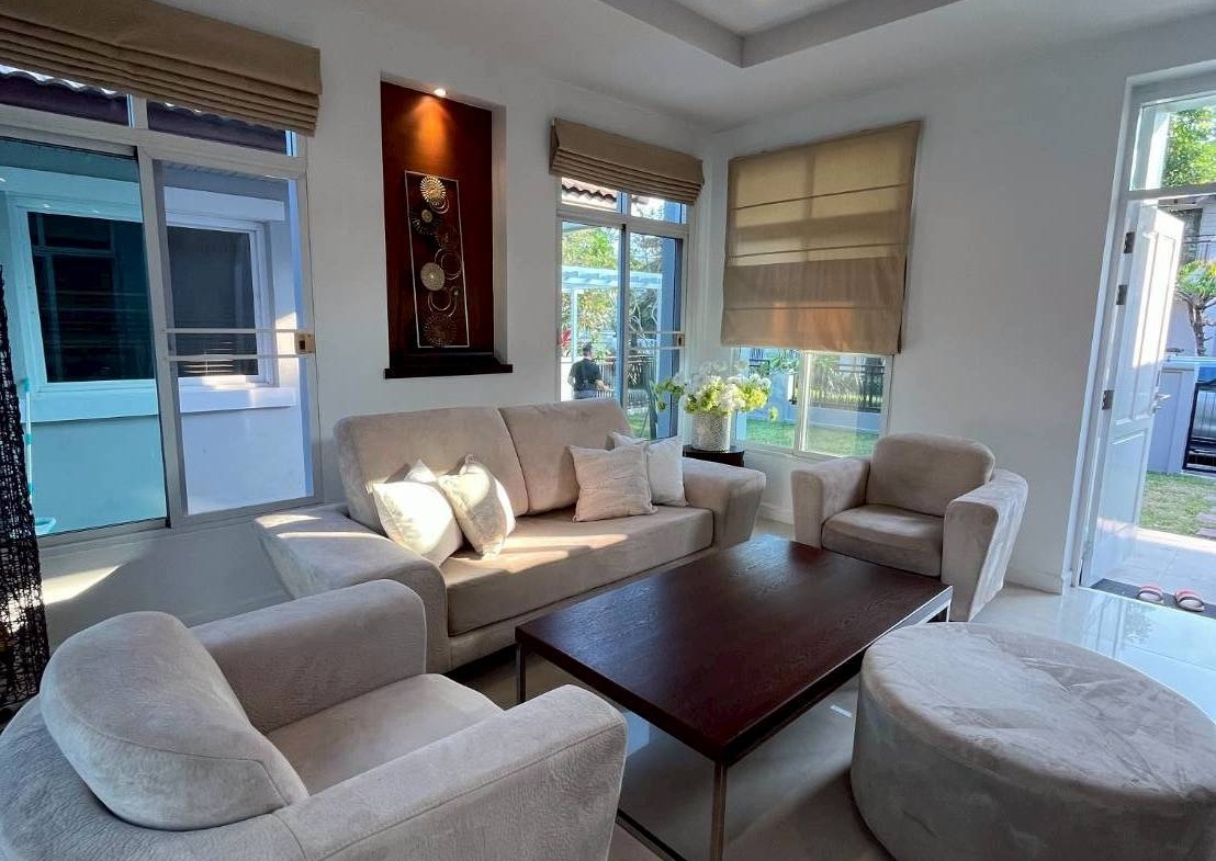 MH39  🏡 For Rent — House for rent in Anaville Village (Suvarnabhumi – Lat Krabang).